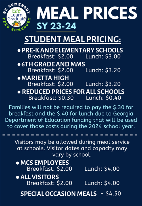 Meal Prices